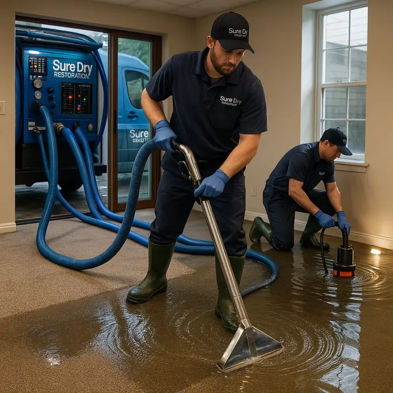 Water Extraction and Removal process in Westland, MI